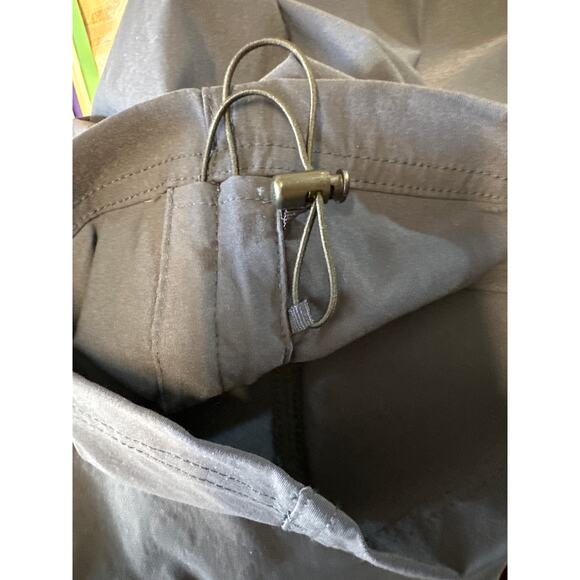 Eddie Bauer Women’s Stretch Bottom Drawstring Capri Pants Size 14 Navy Blue - Picture 5 of 6